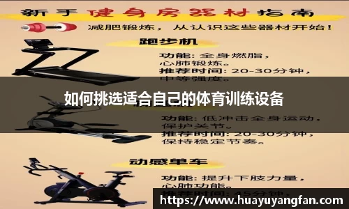 如何挑选适合自己的体育训练设备